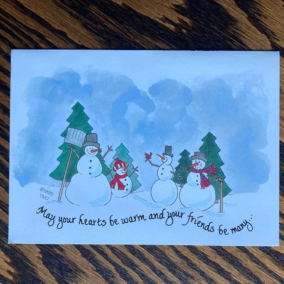 4 Unused American Heart Assoc. Shriners Hospital Christmas Cards Envelopes - Picture 3 of 11